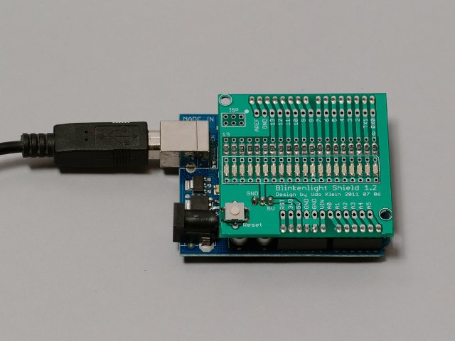 Blinkenlight Prototype Off