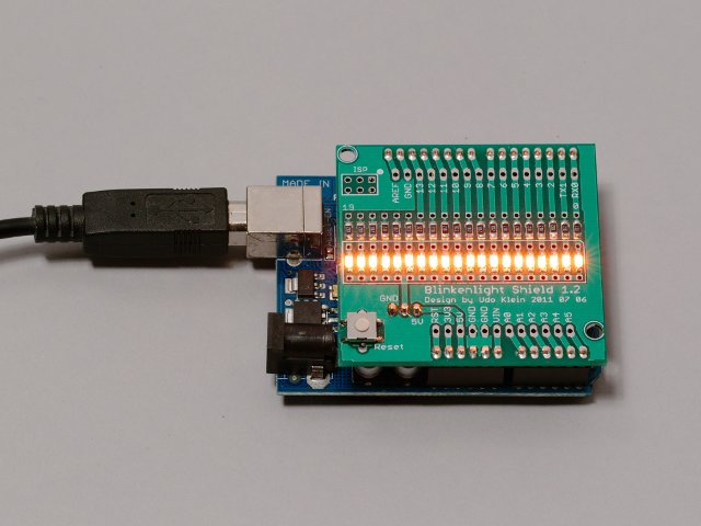 Blinkenlight Prototype On