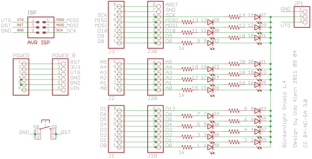 0A3_Blinkenlight_Schematic_1789 Blinkenlight Shield Schematic