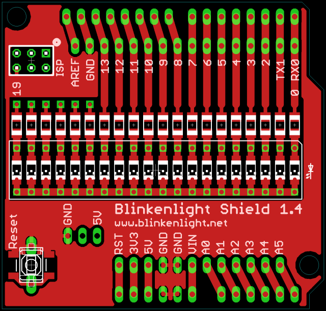 0A4_Blinkenlight_Top_1337 Layout Top View