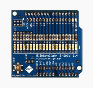 Blinkenlight Final Board Front Blinkenlight Final Board Front