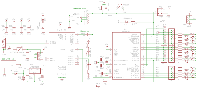 Blinkenlighty Schematic